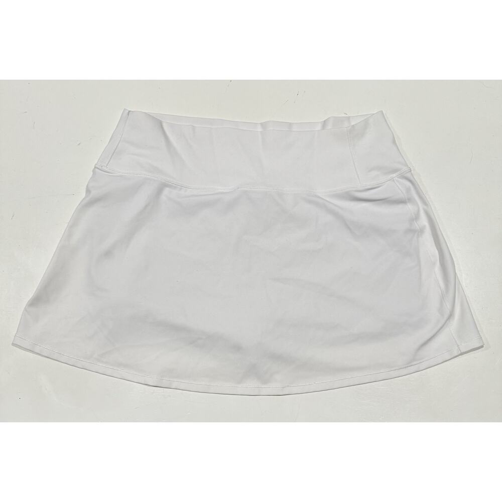 Vuori Womens Volley Skort White Shorts Underneath Tennis Athletic High Waist XL - Picture 7 of 8